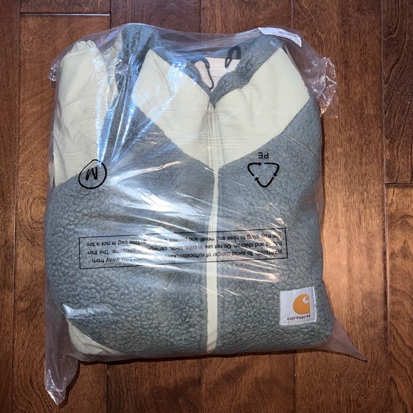 Carhartt WIP Hillock Fleece Jacket | Thyme - Picture 4 of 5